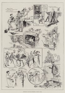 Felkészülés a pantomimra a Drury Lane-nél